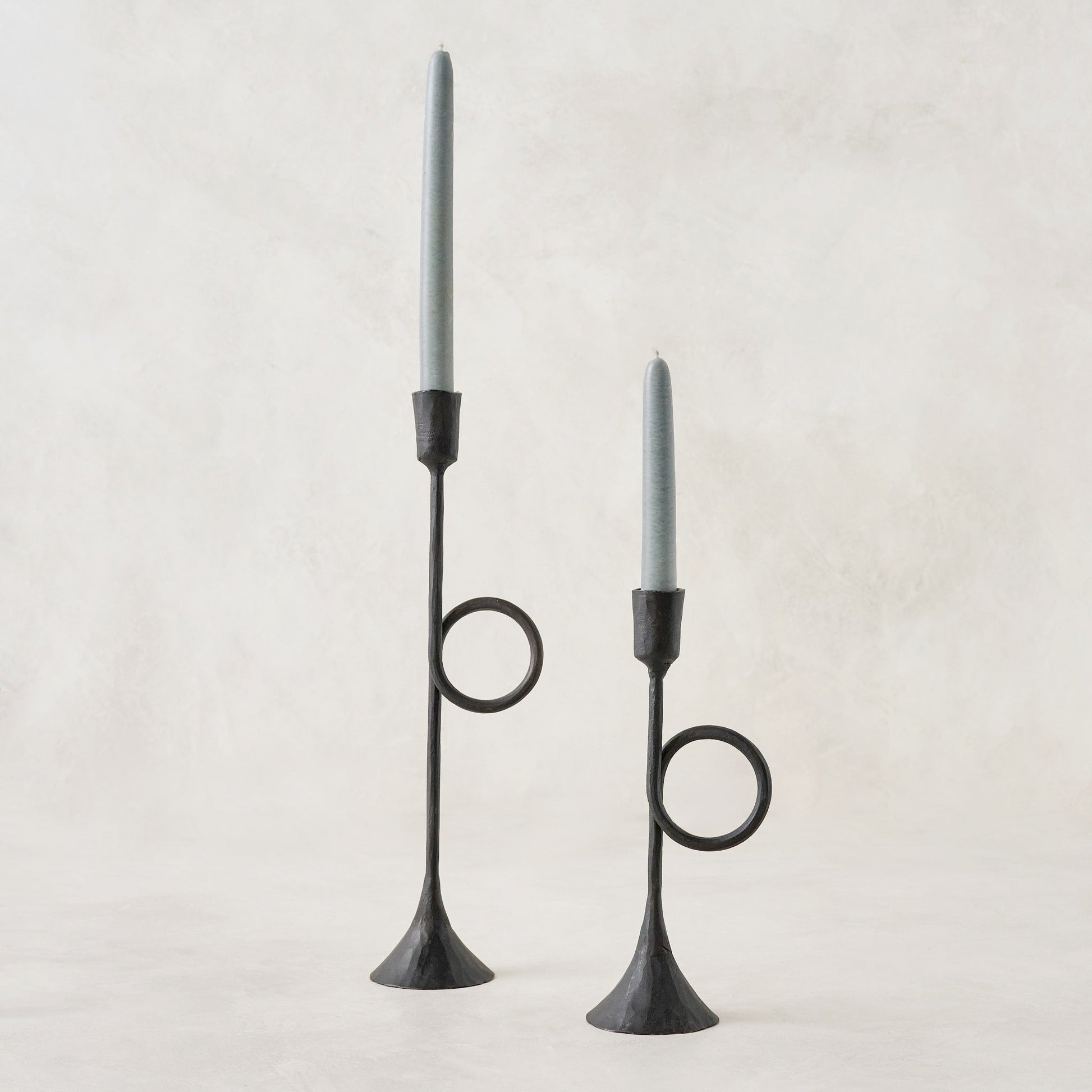 Antique Inspired Trumpet Taper Holder