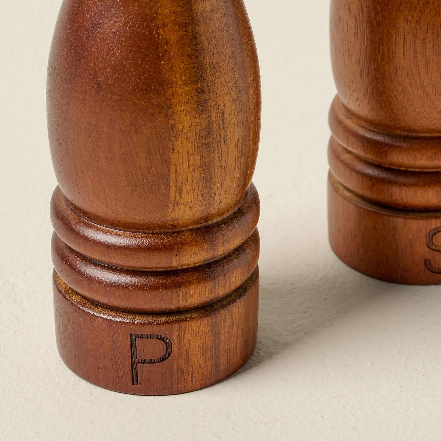 Wood Salt & Pepper Grinder Set