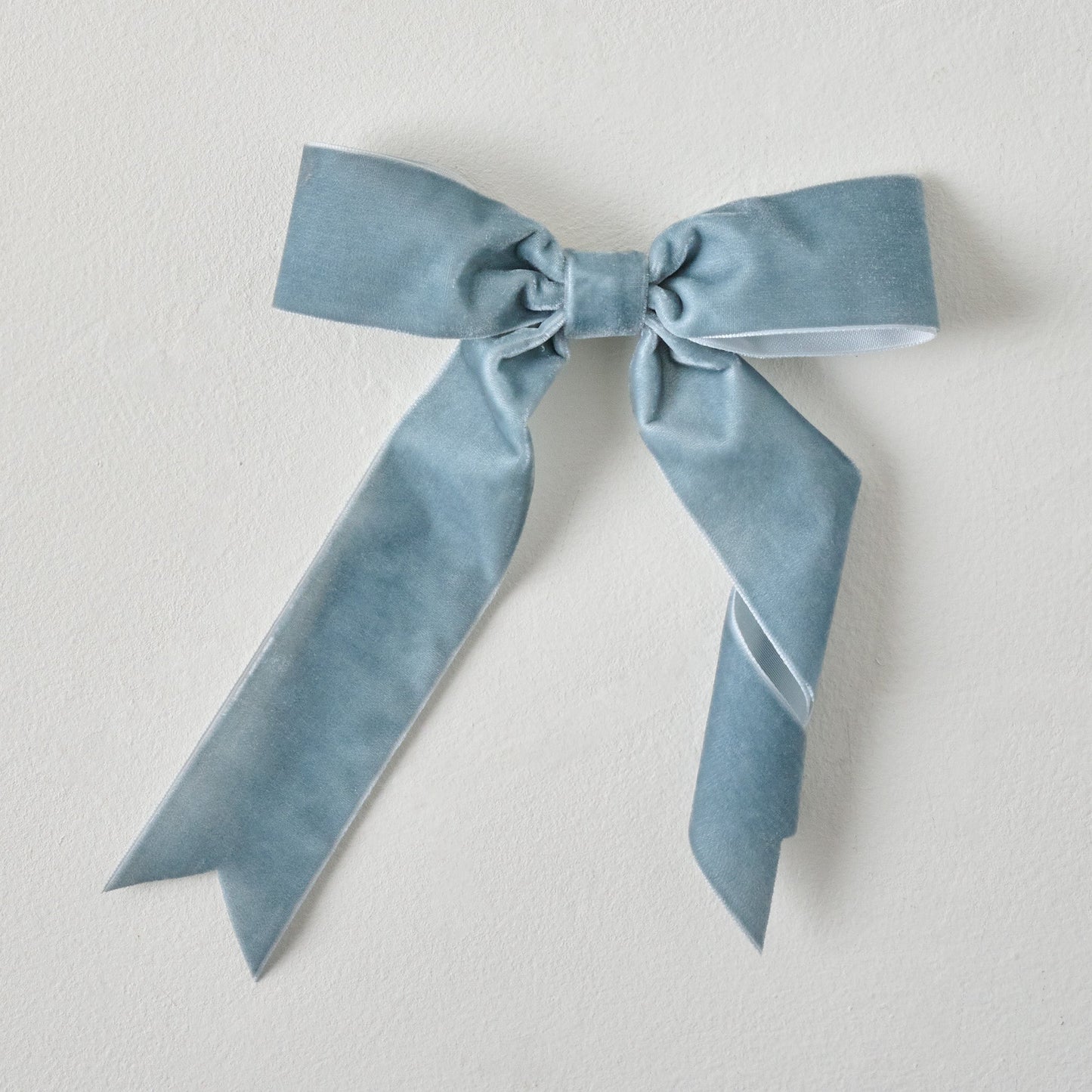 Velvet Bow Ornament Clip, Set of 8