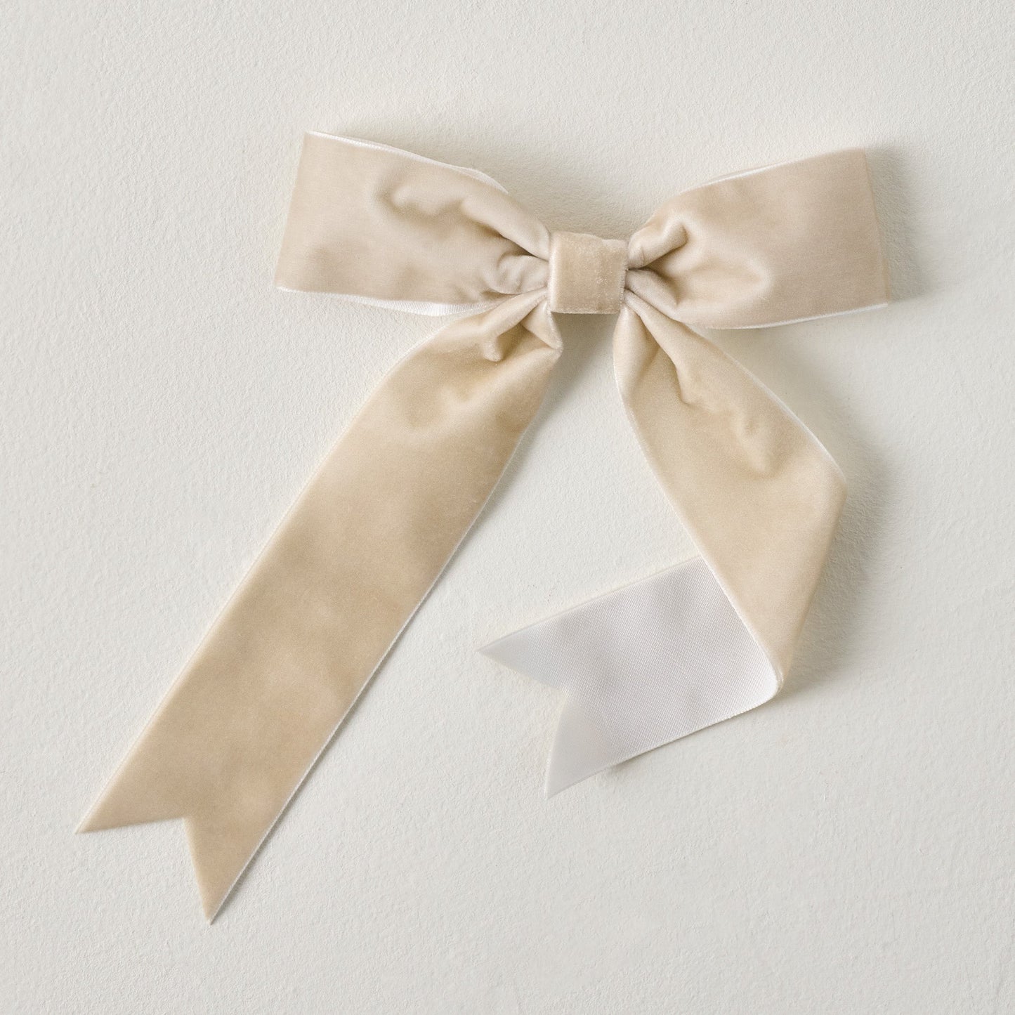 Velvet Bow Ornament Clip, Set of 8