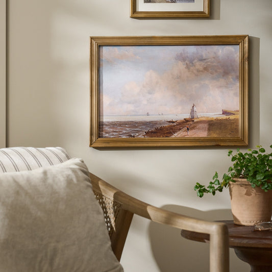 Waves of Light Framed Print
