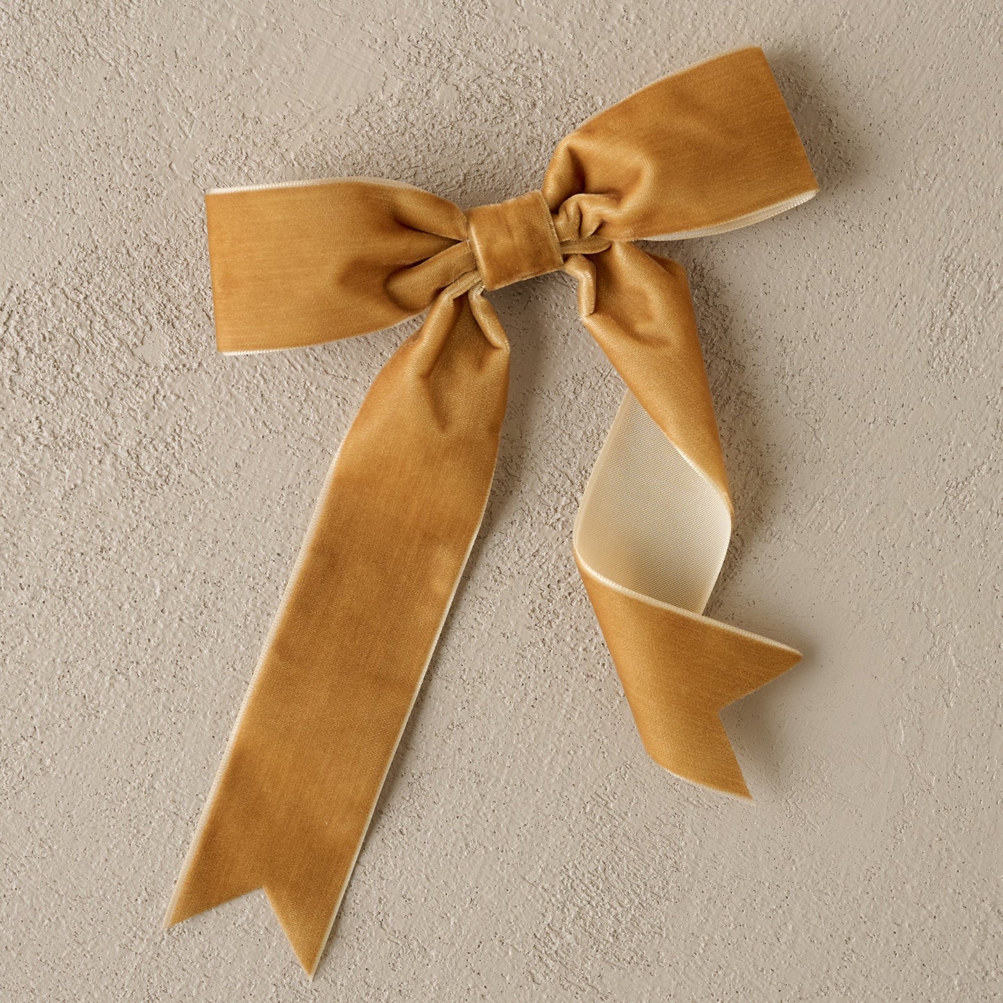 Velvet Bow Ornament Clip, Set of 8