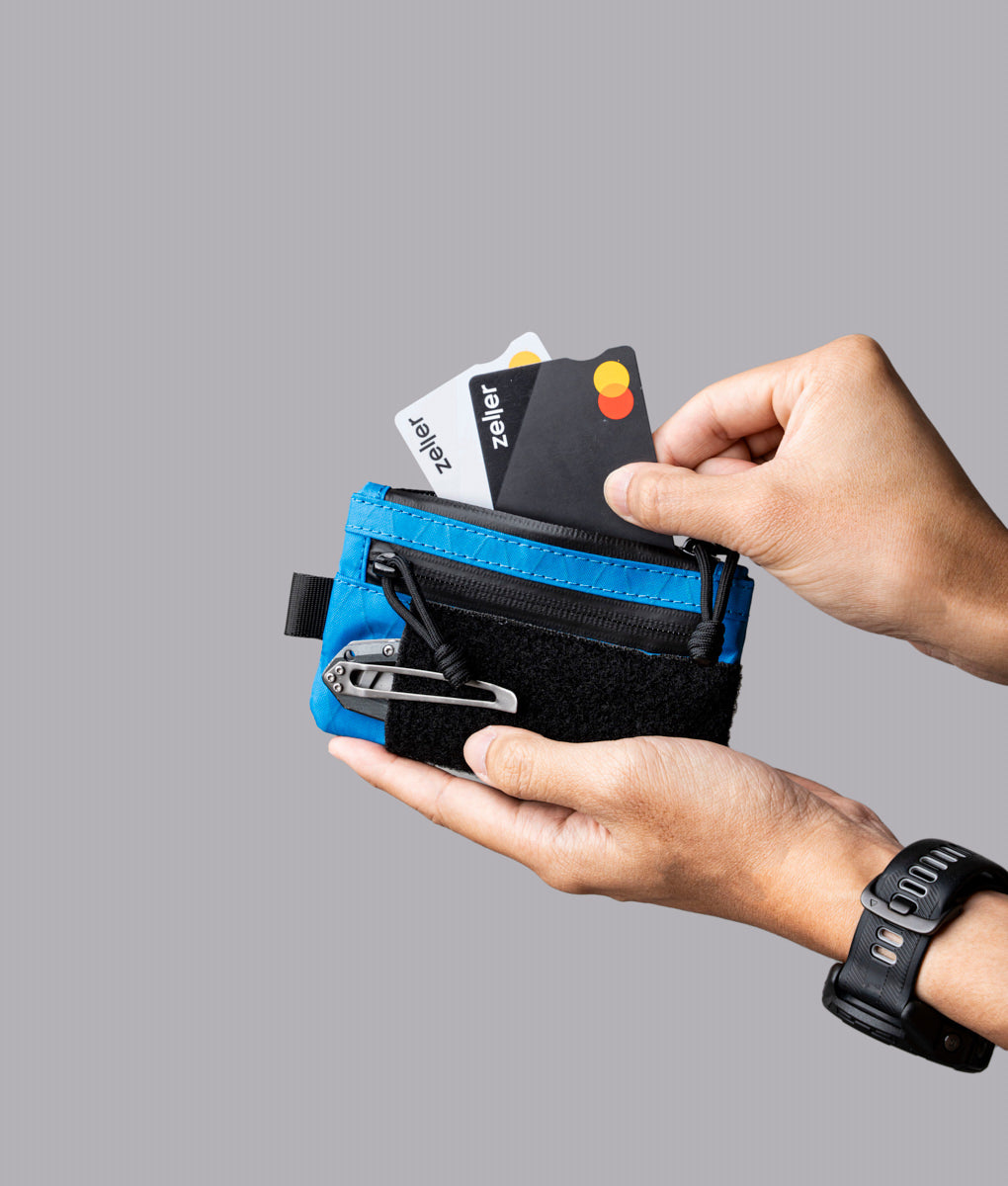Zip Pouch Pro Hook & Loop - Vivid