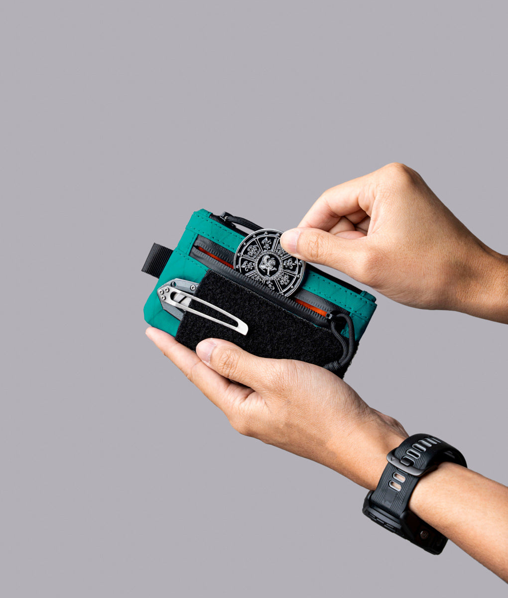 Zip Pouch Pro Hook & Loop - Vivid