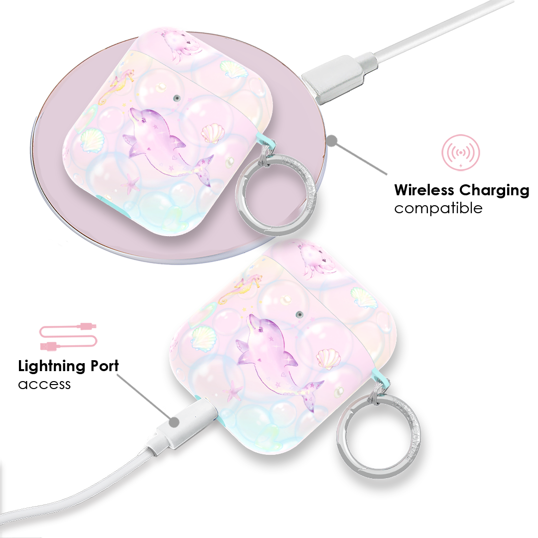 Aqua Angels AirPod Case