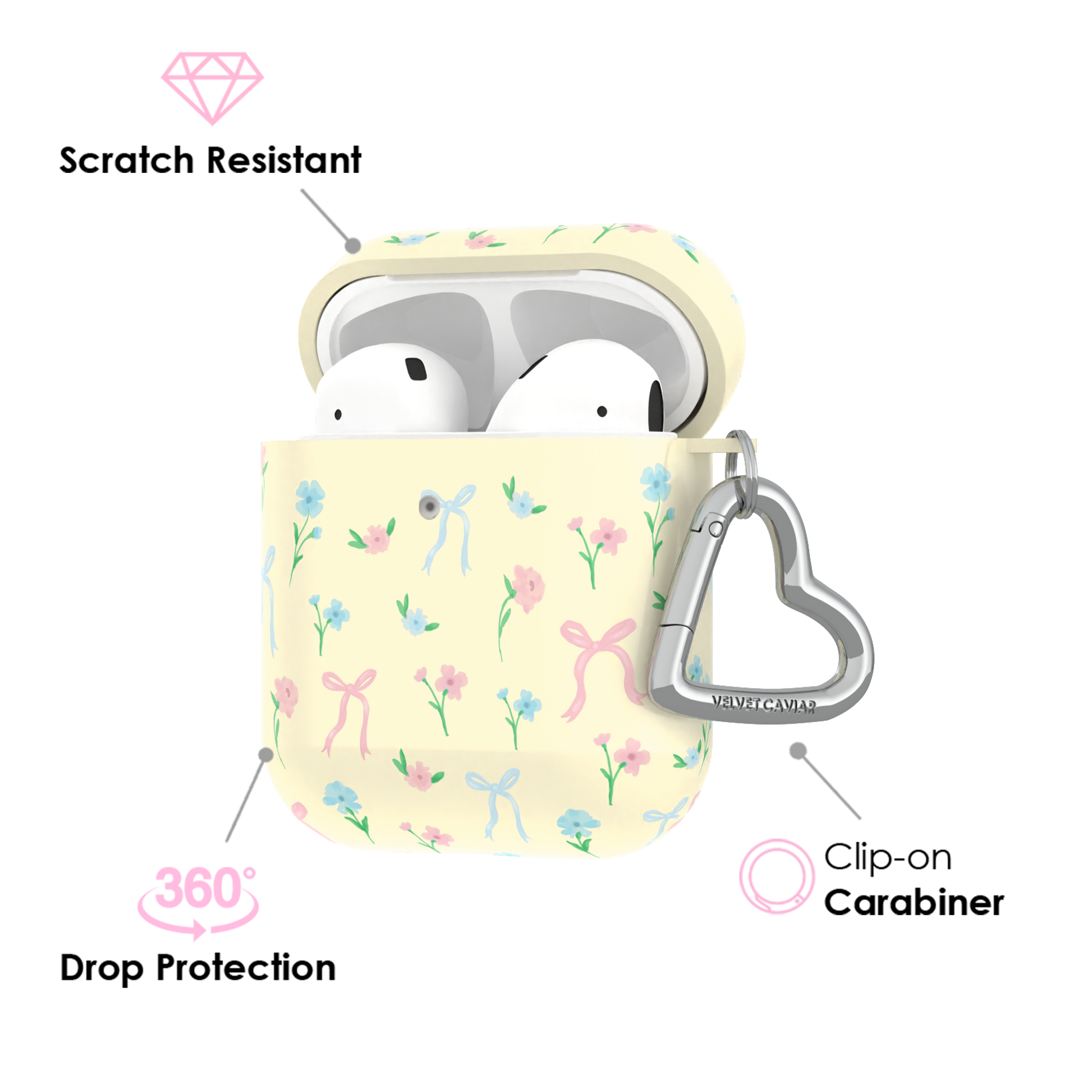 Buttercup Bows AirPod Case