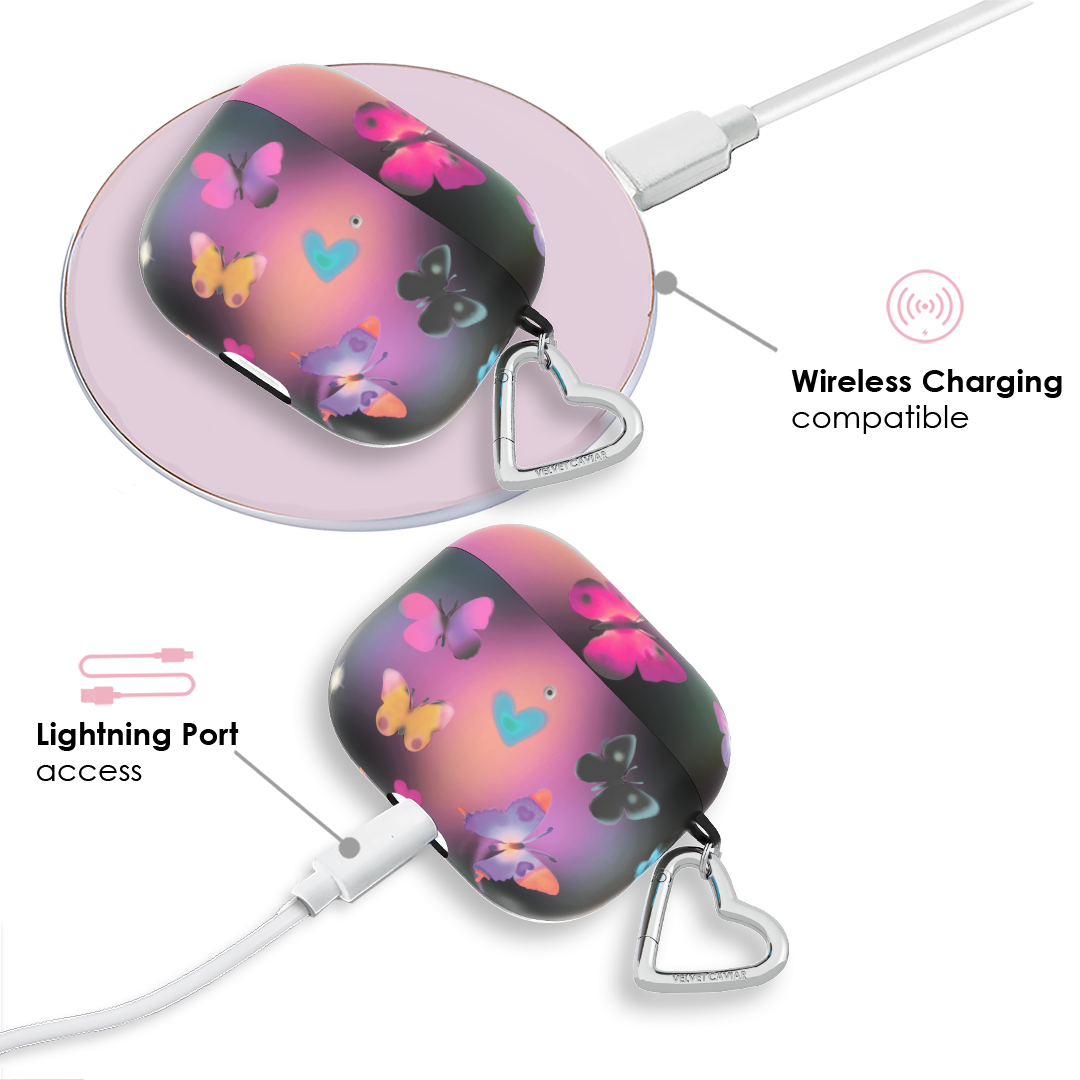 Aurora Butterfly AirPod Case