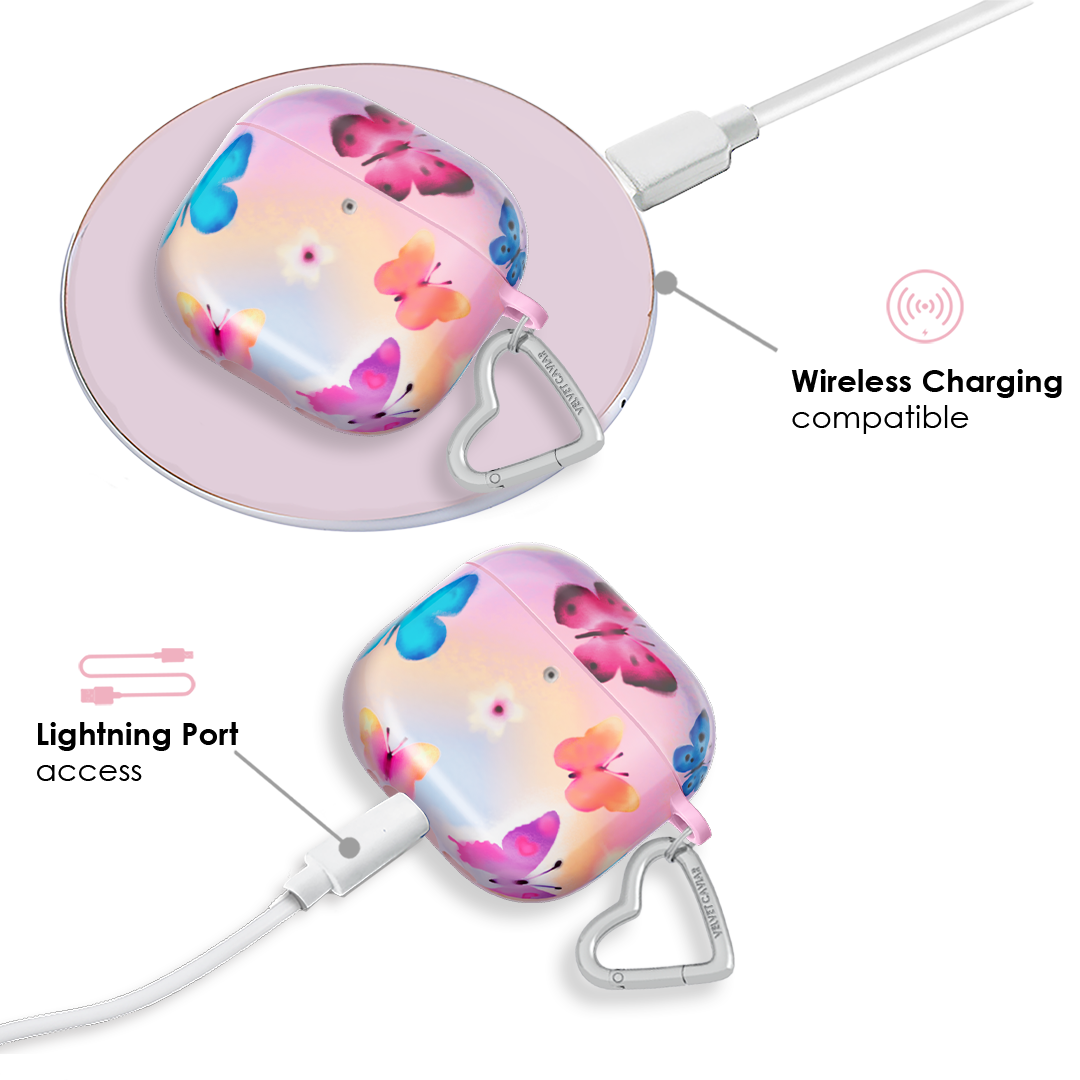 Aura Butterfly AirPod Case