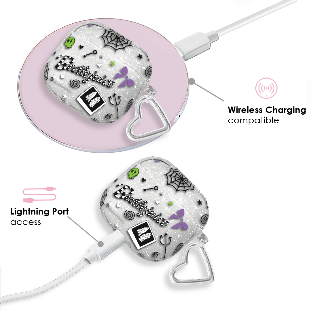 Beetlejuice Ghost with the Most AirPod Case