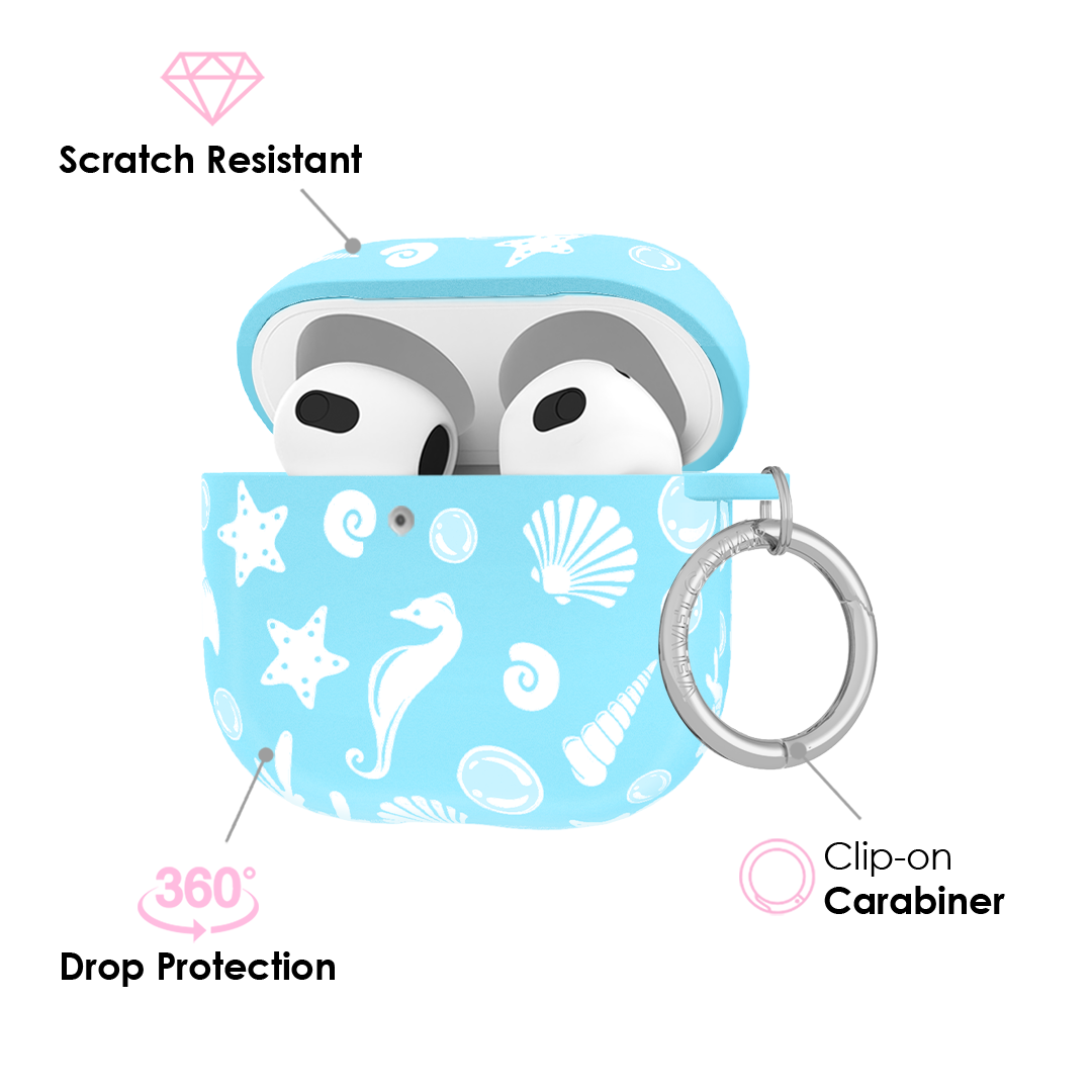 Aquamarine Holo AirPod Case