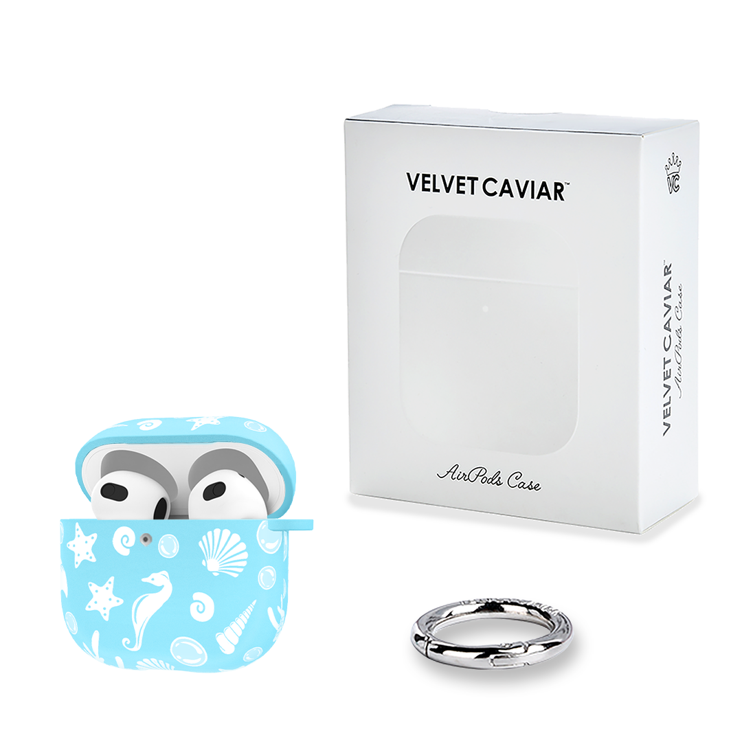 Aquamarine Holo AirPod Case