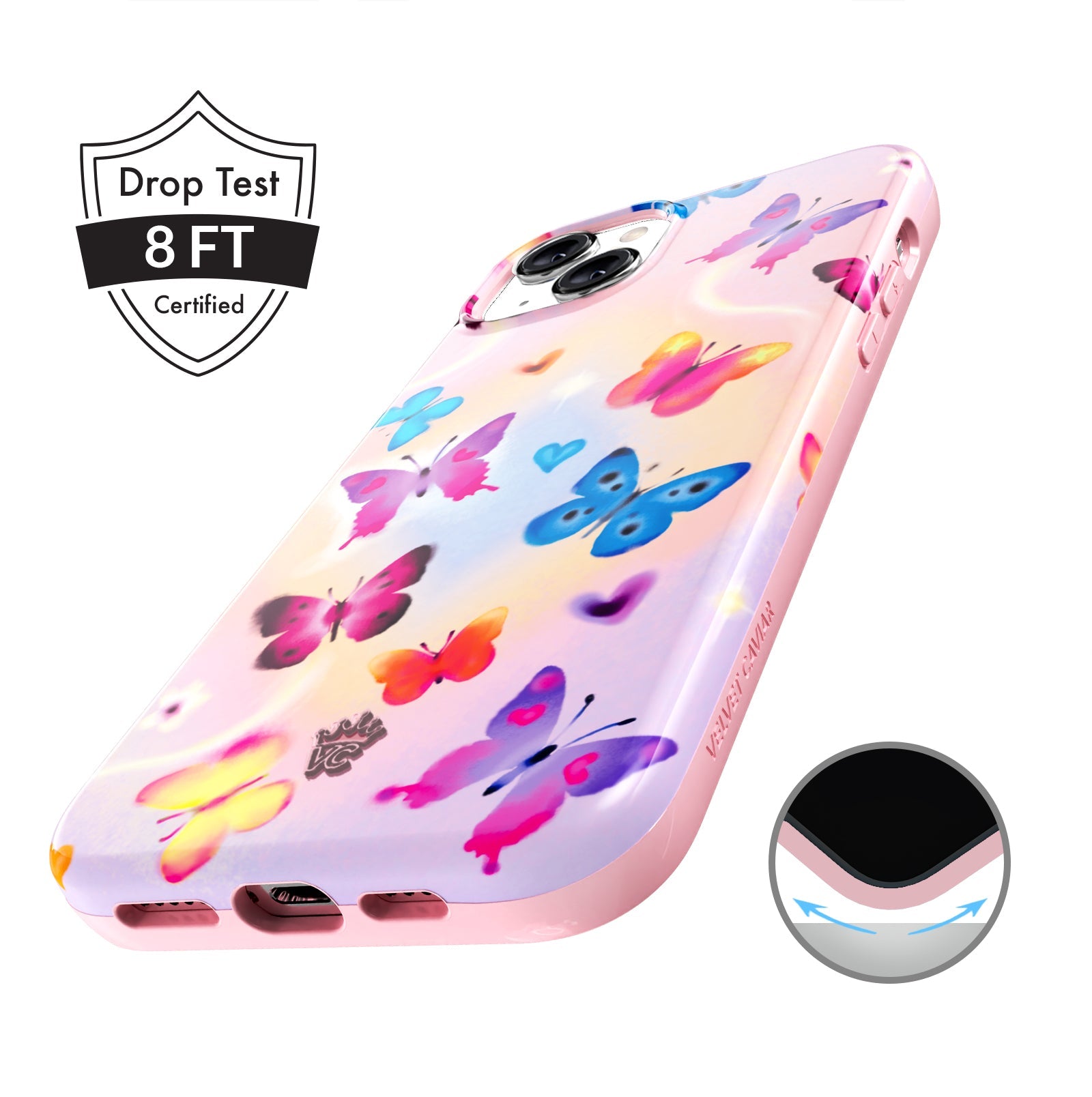 Aura Butterfly iPhone Case