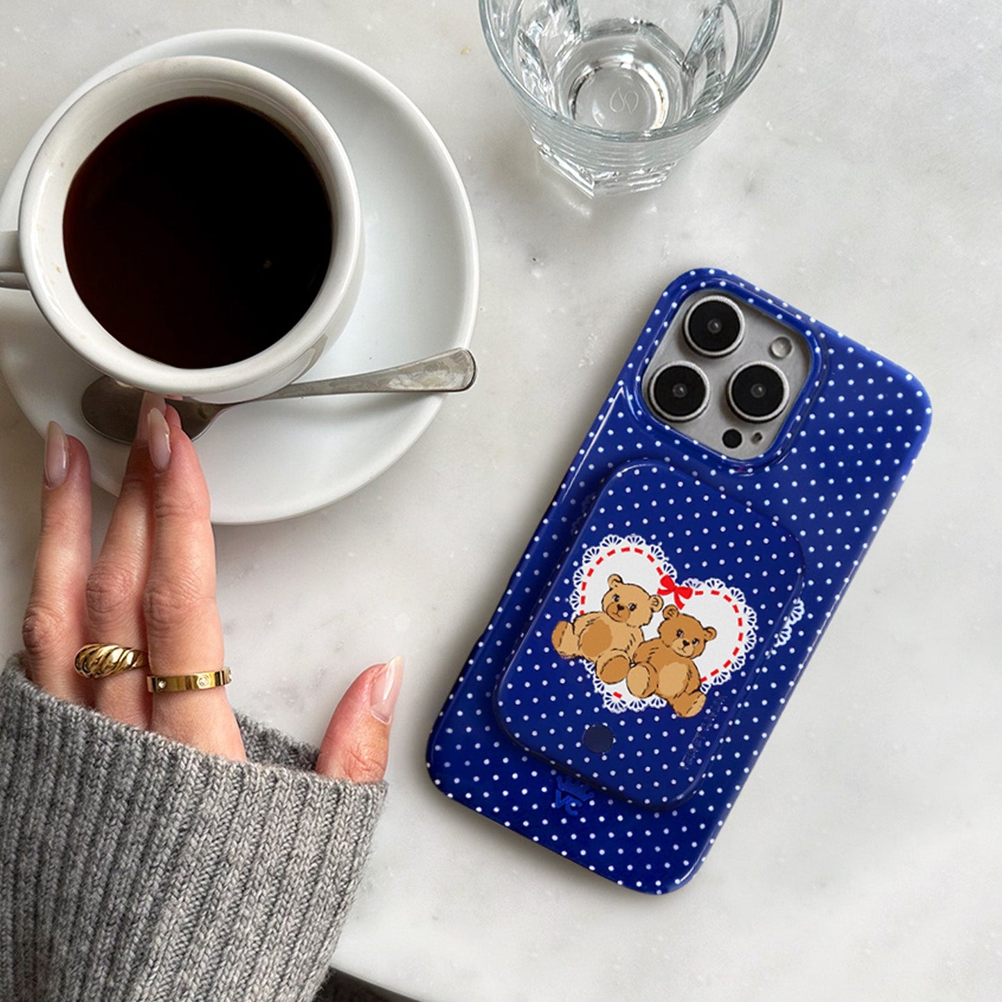 Winter Teddy MagSafe Battery Power Pack