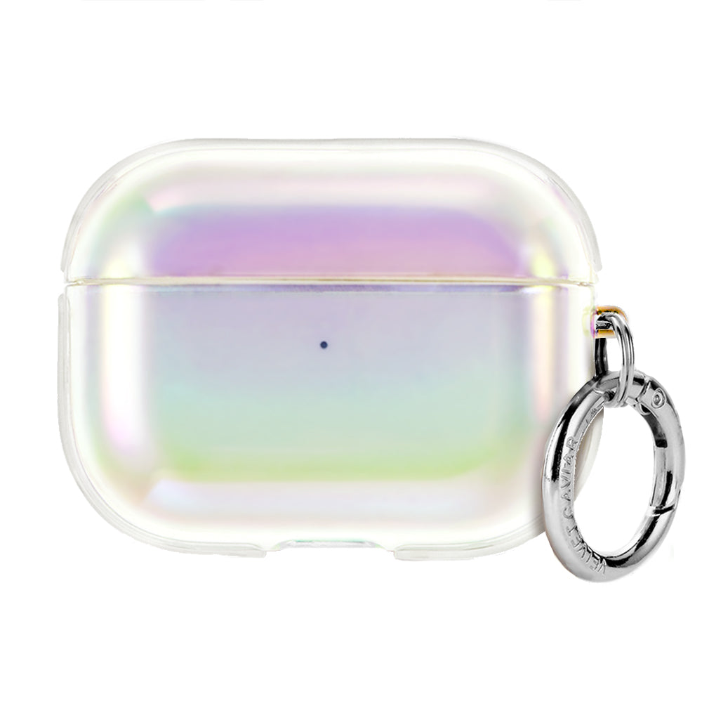 White Opal Airpods Case