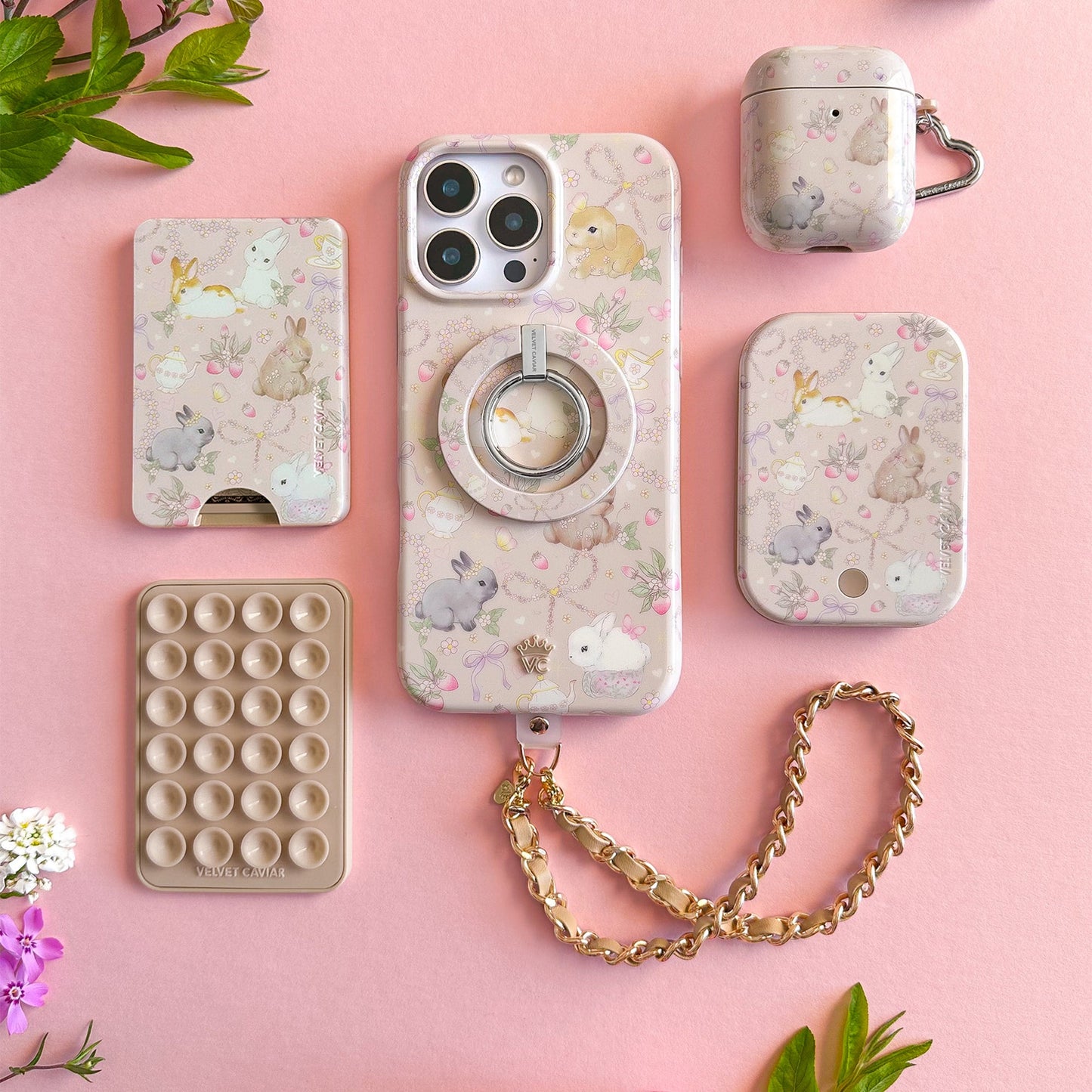 Bunnies & Bows MagSafe Battery Power Pack