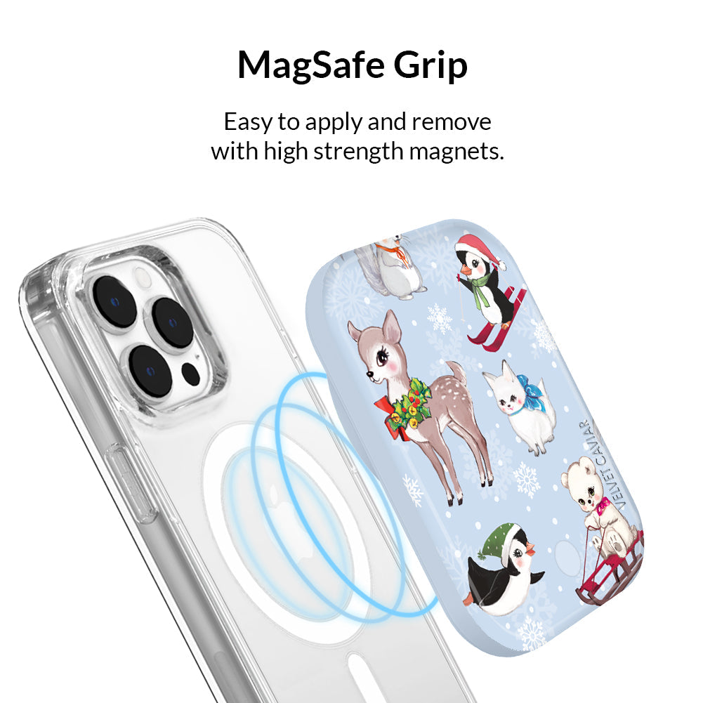 Winter Wonderland Baby Animals MagSafe Battery Power Pack