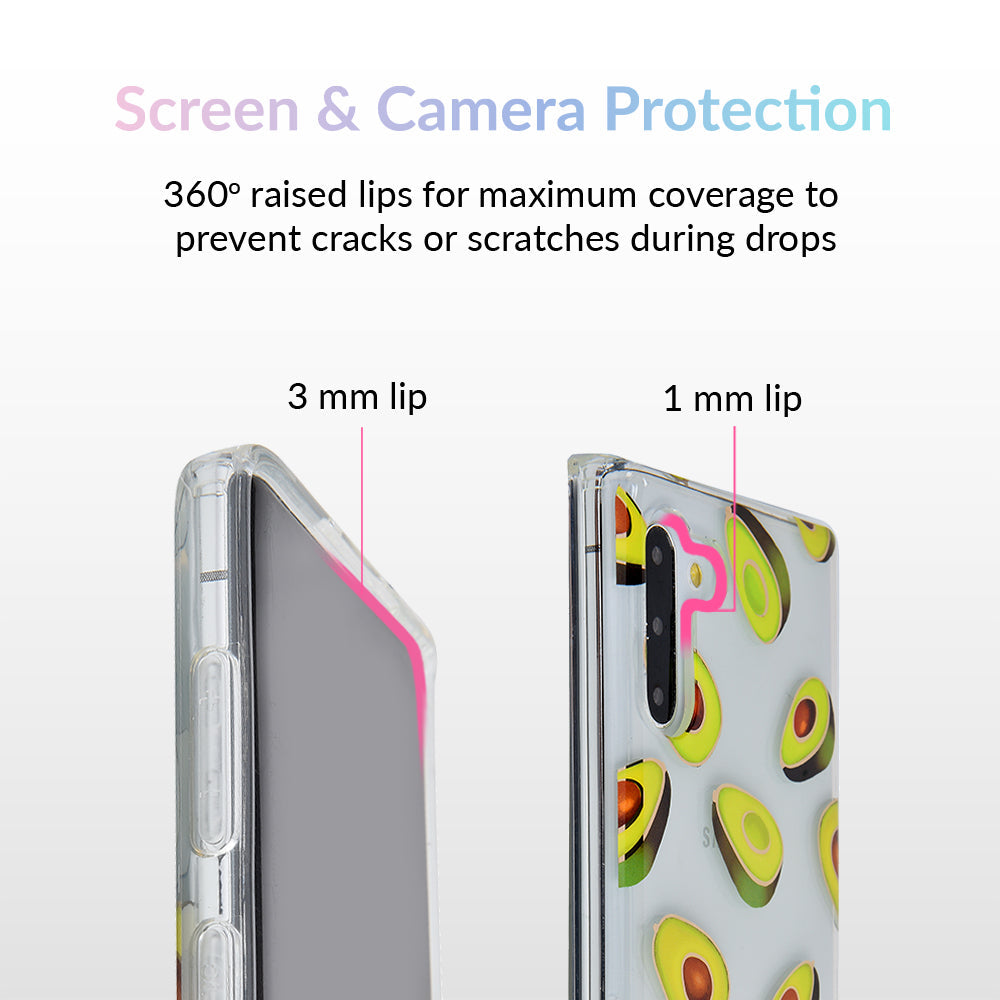 Avocado Clear Samsung Galaxy Case