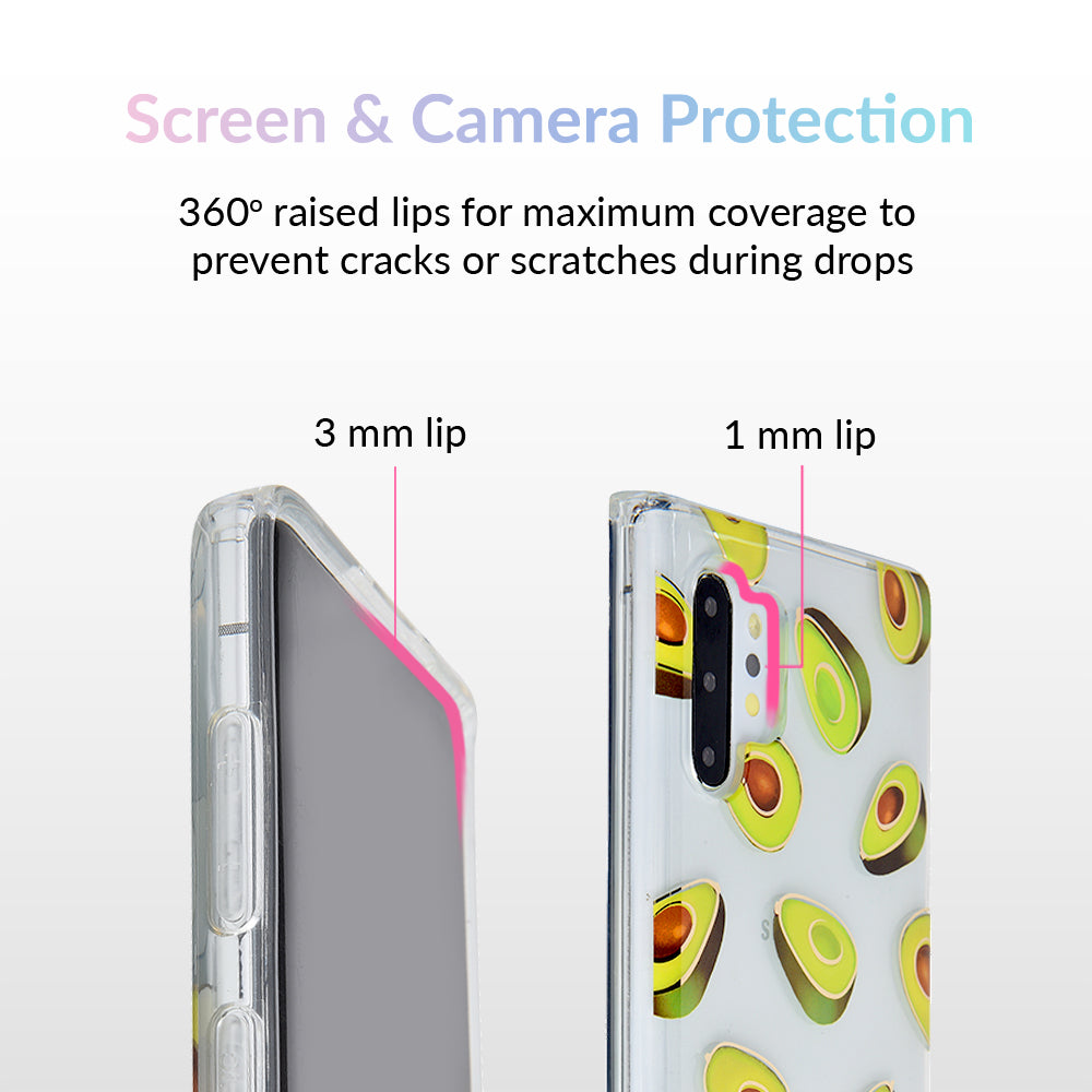 Avocado Clear Samsung Galaxy Case