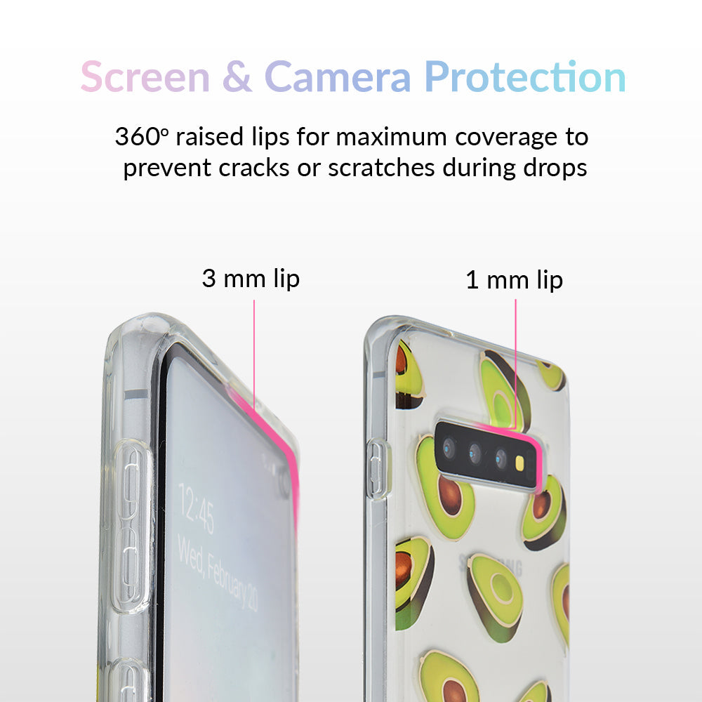 Avocado Clear Samsung Galaxy Case