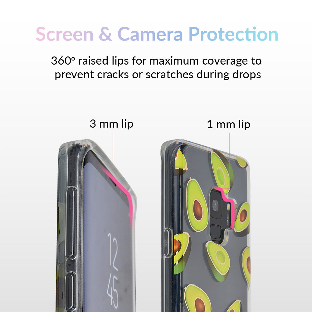 Avocado Clear Samsung Galaxy Case