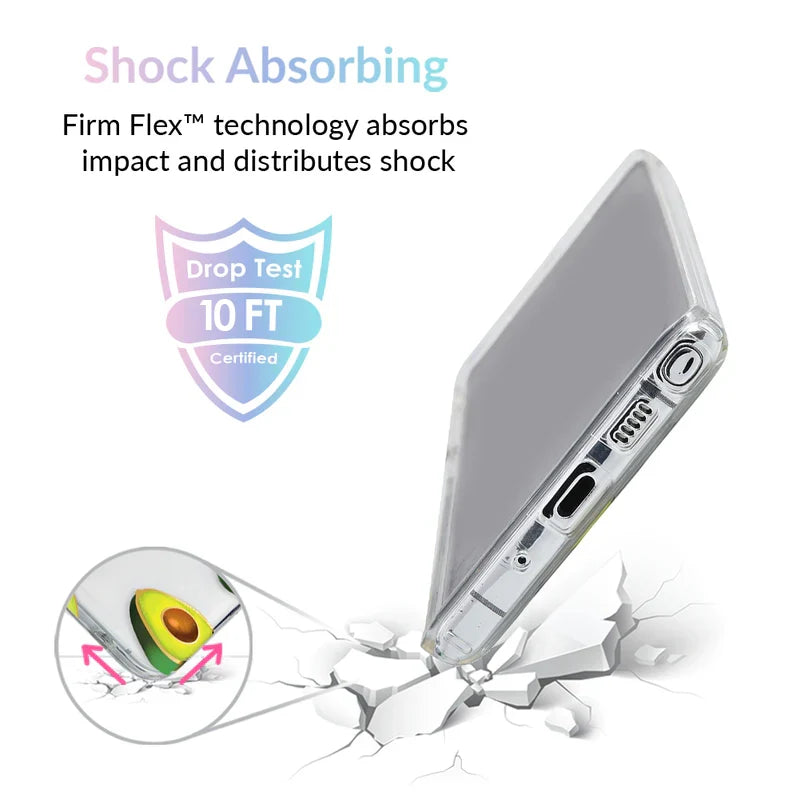 Avocado Clear Samsung Galaxy Case