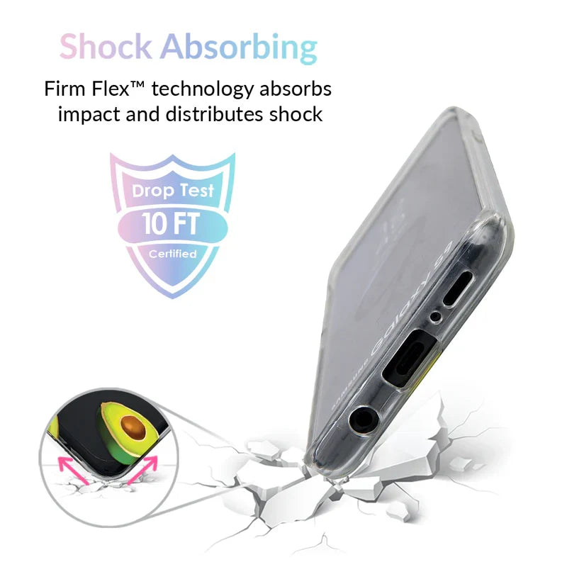 Avocado Clear Samsung Galaxy Case
