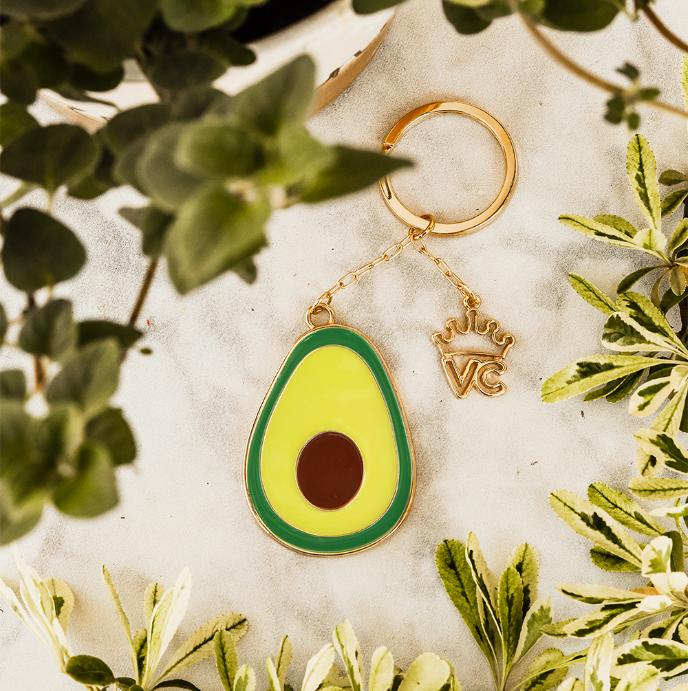 Avocado Keychain