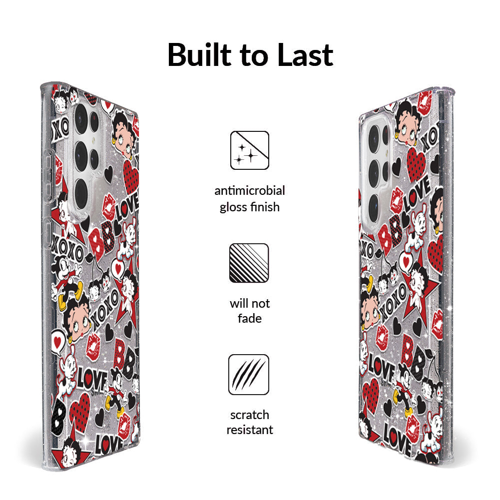 Betty Boop Sassy Glitter Samsung Case