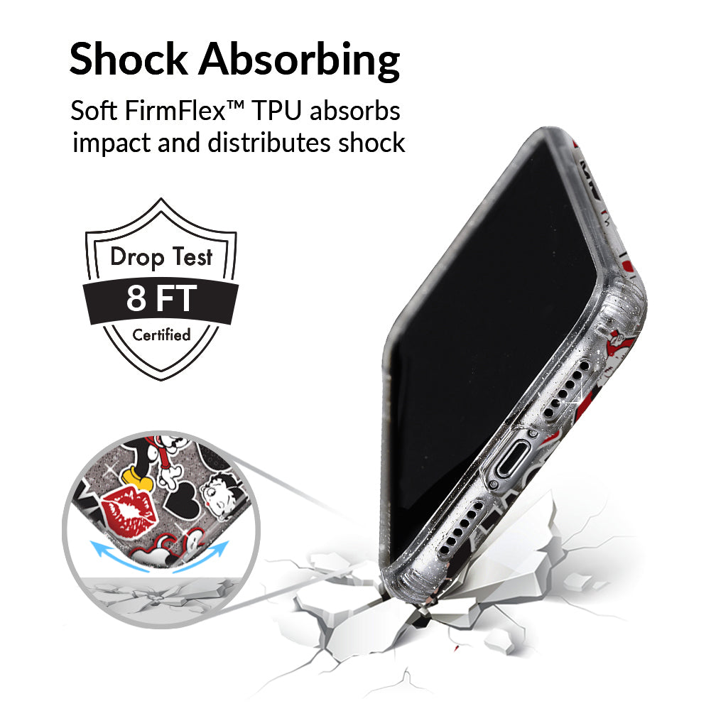 Betty Boop Sassy Glitter iPhone Case