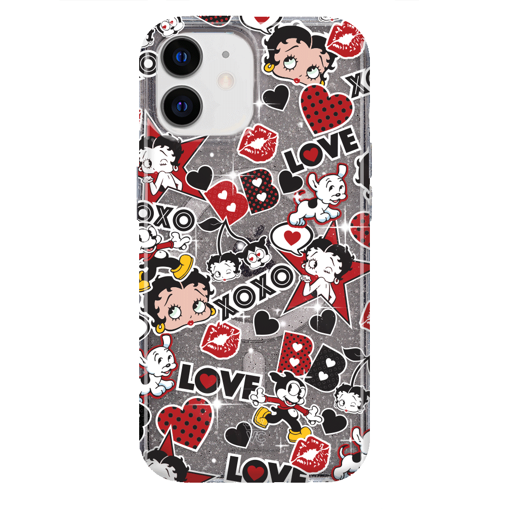 Betty Boop Sassy Glitter iPhone Case