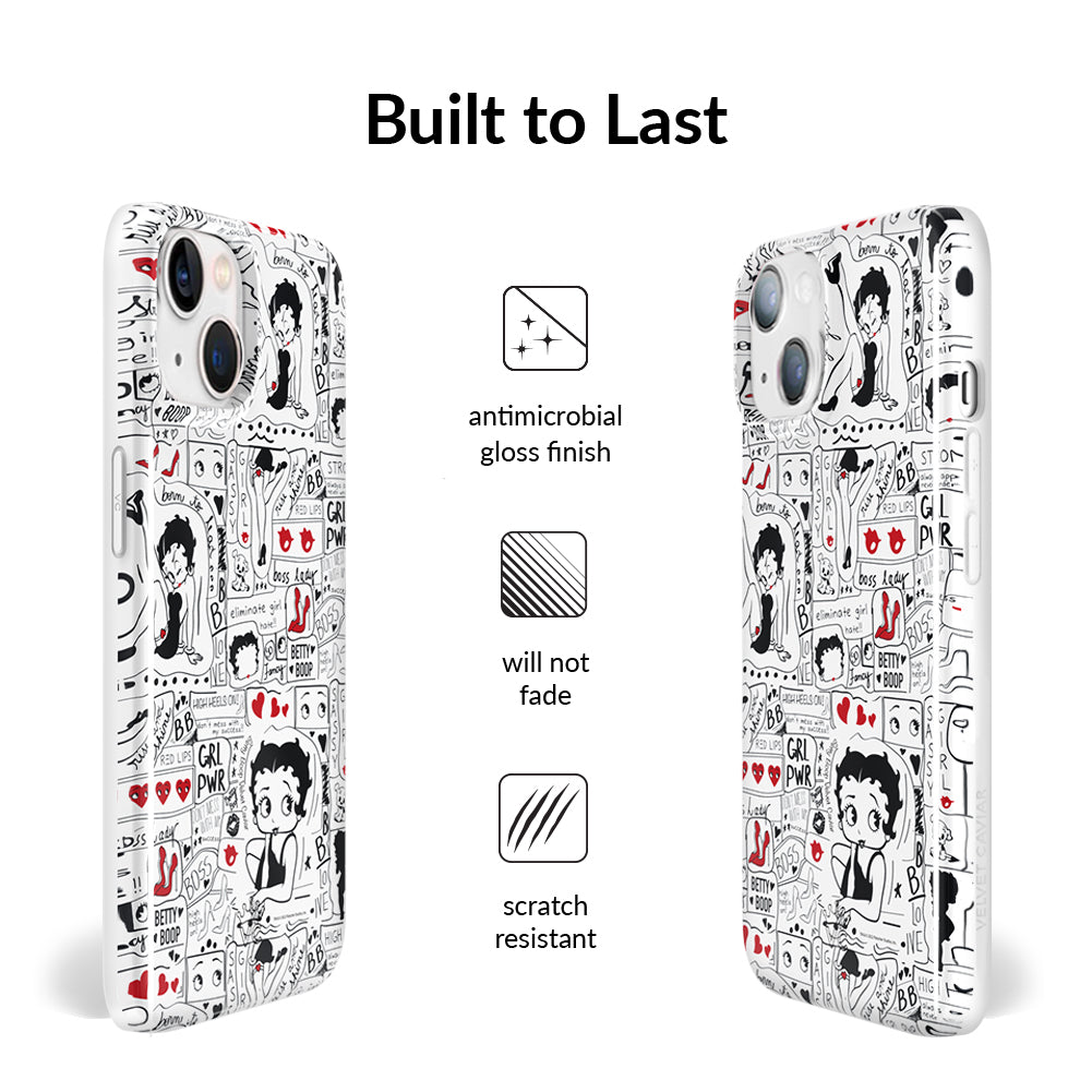 Betty Boop Girl Power iPhone Case