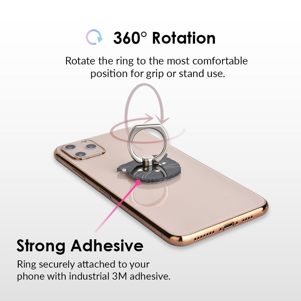 Black Cat Phone Ring