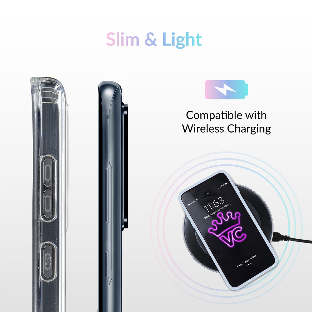 Black Cat Clear Samsung Galaxy Case