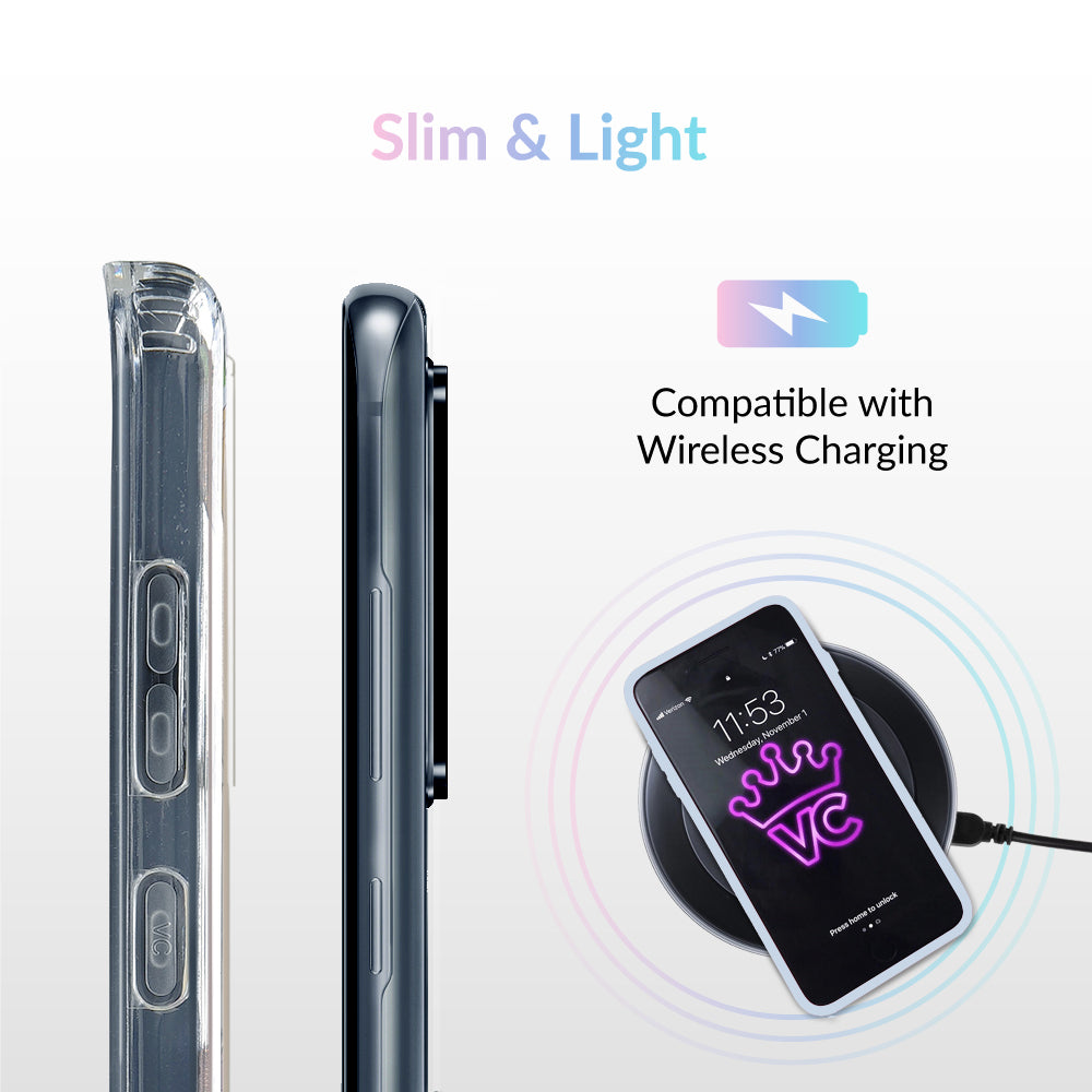 Black Cat Clear Samsung Galaxy Case