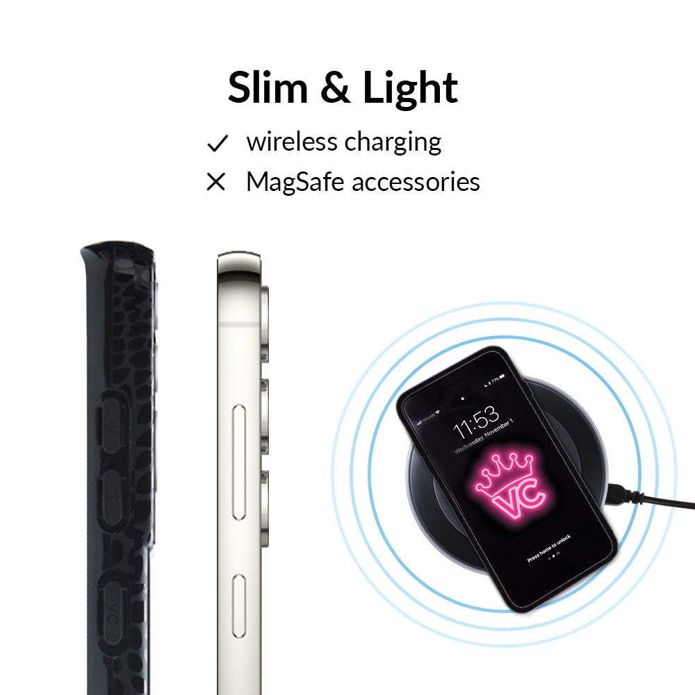 Black Croc Samsung Case