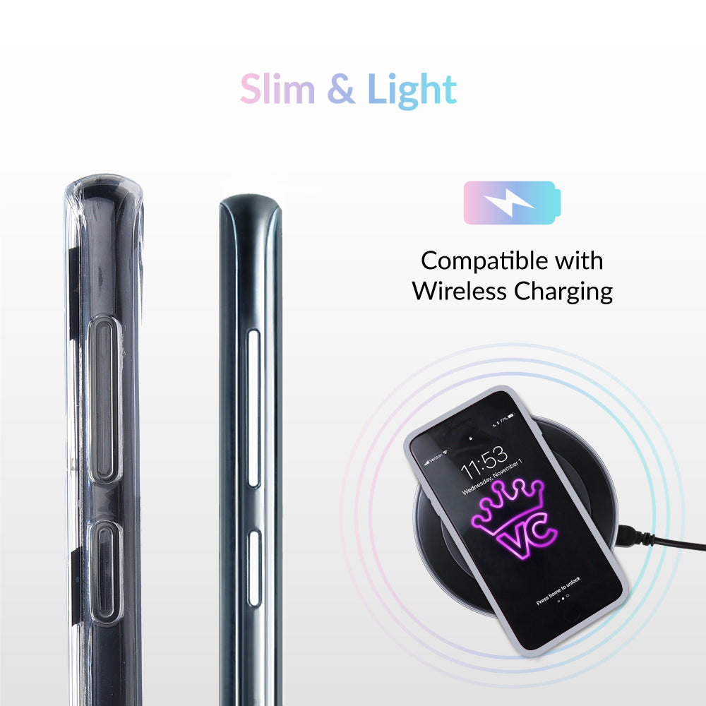 Black Cat Clear Samsung Galaxy Case