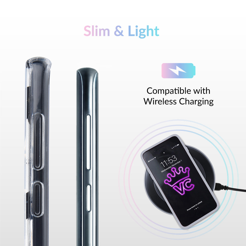 Black Cat Clear Samsung Galaxy Case