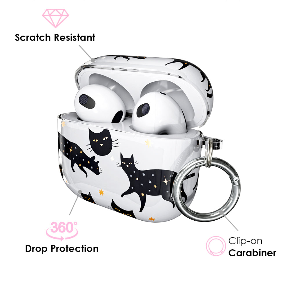 Black Cat AirPods Case