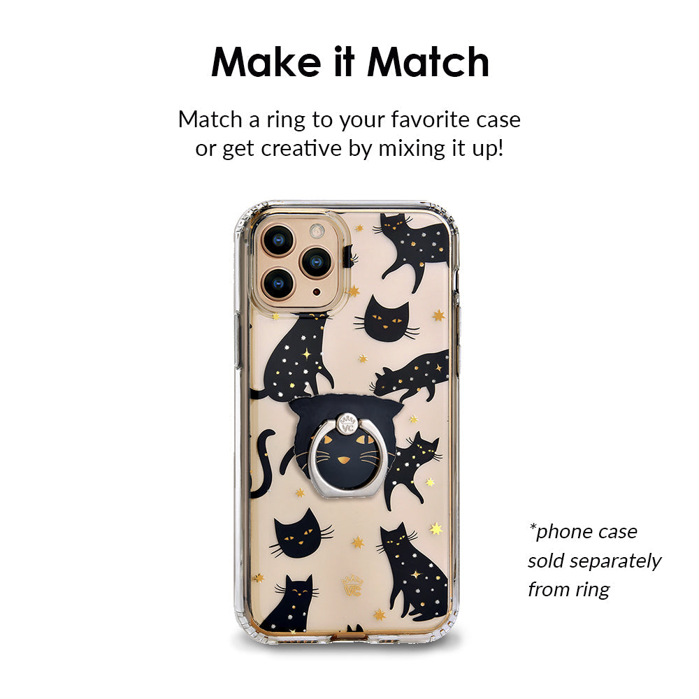 Black Cat Phone Ring
