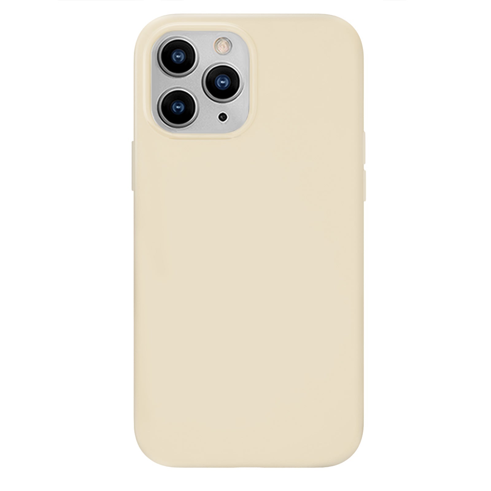 Beige Silicone iPhone Case