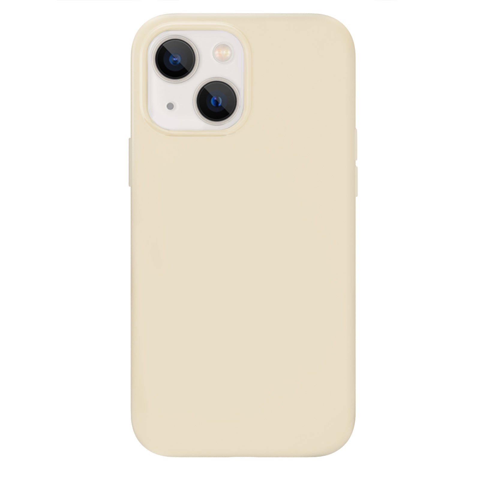 Beige Silicone iPhone Case