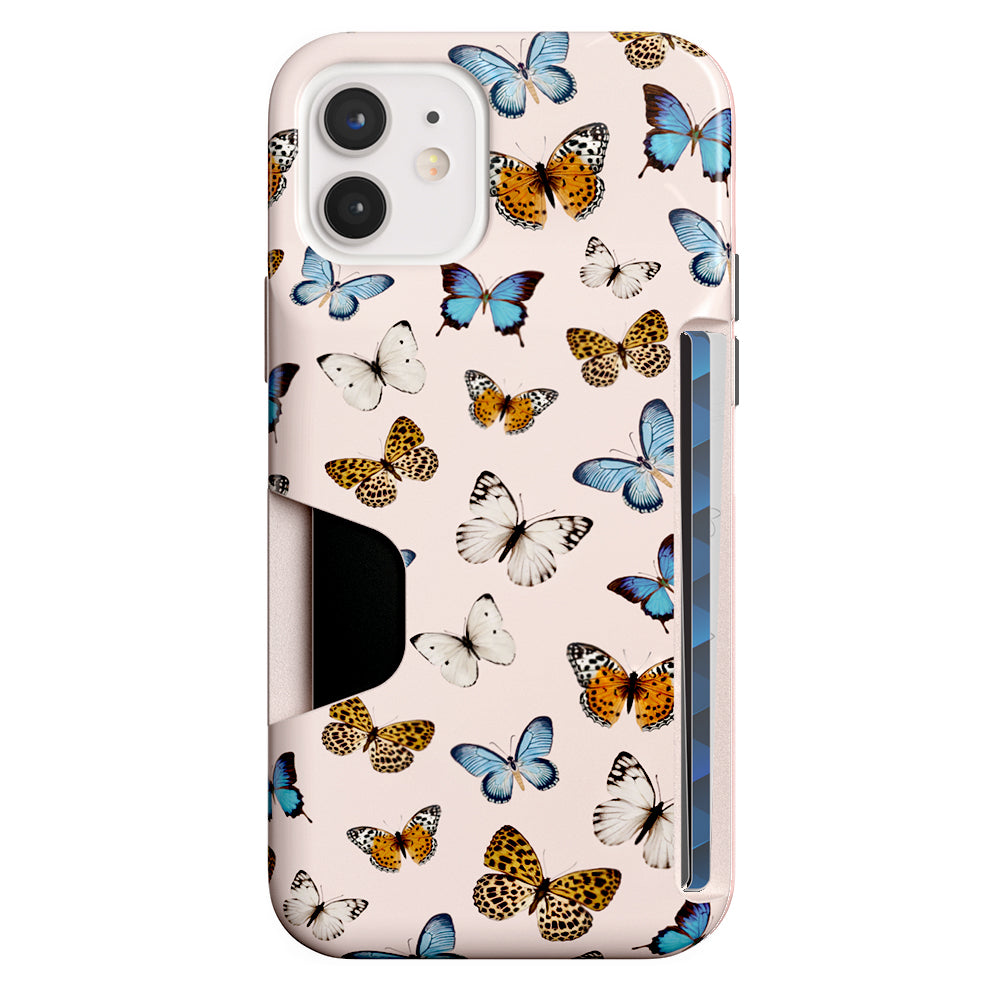 Butterfly iPhone Wallet Case