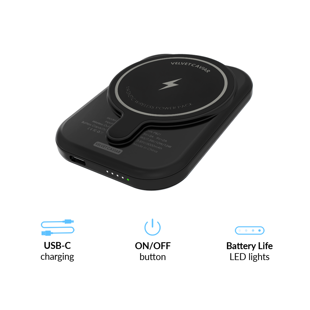 Beetlejuice Bows MagSafe Battery Power Pack