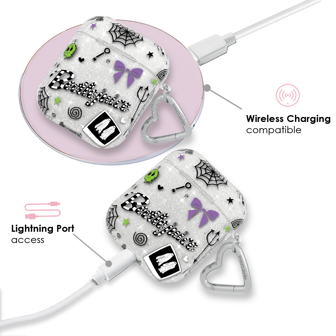 Beetlejuice Ghost with the Most AirPod Case