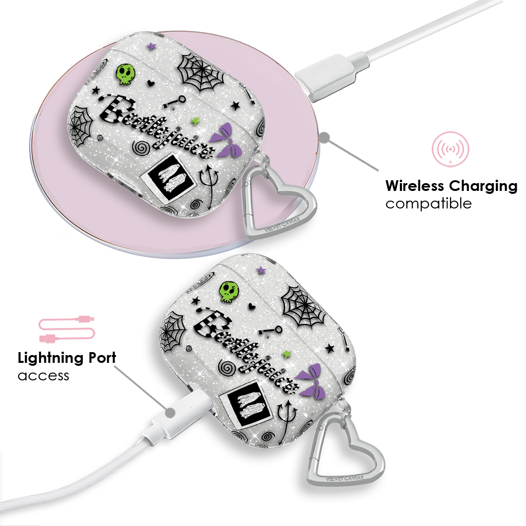 Beetlejuice Ghost with the Most AirPod Case