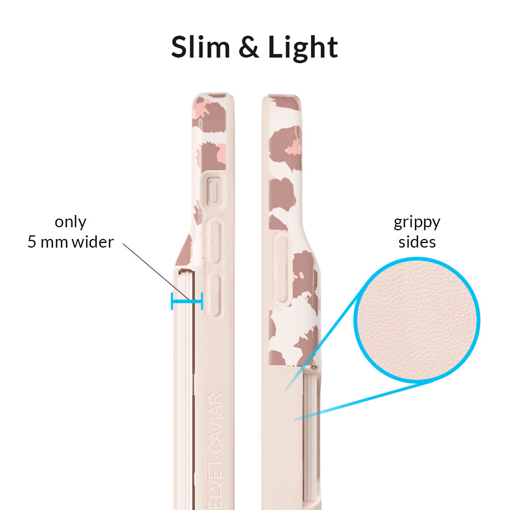 Blush Leopard iPhone Wallet Case