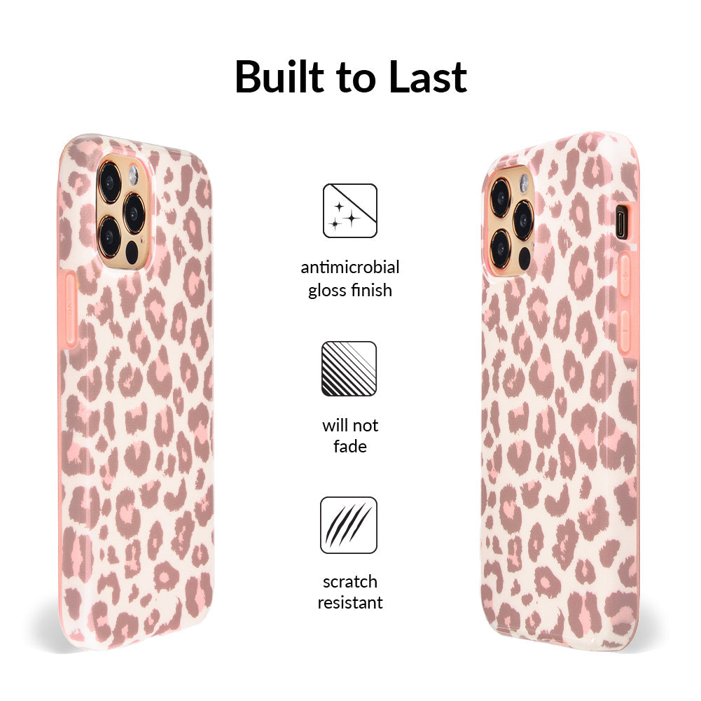 Blush Leopard iPhone Case