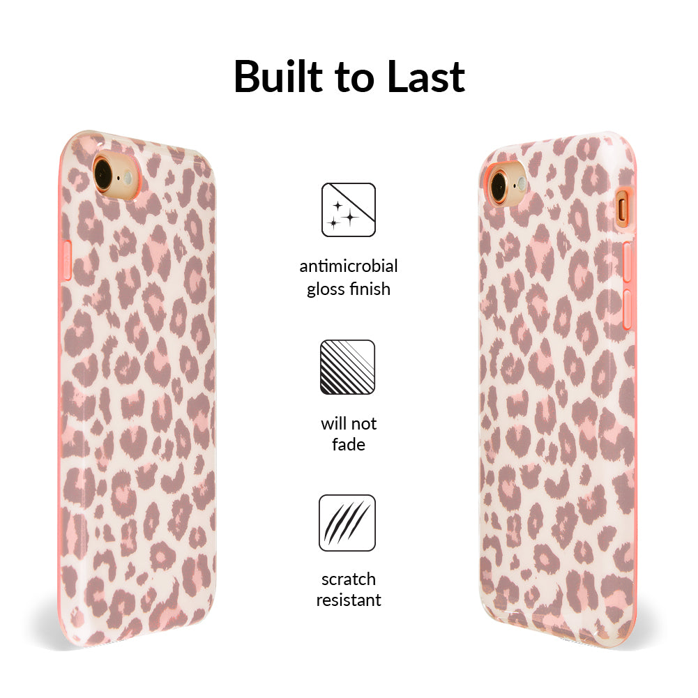 Blush Leopard iPhone Case