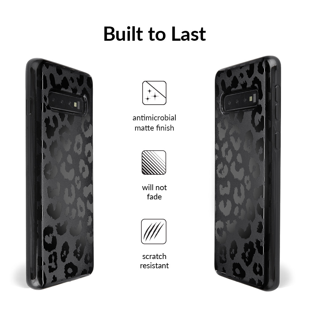 Black Leopard Samsung Case