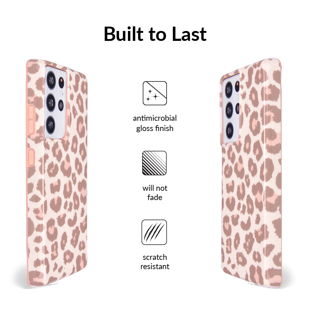 Blush Leopard Samsung Case